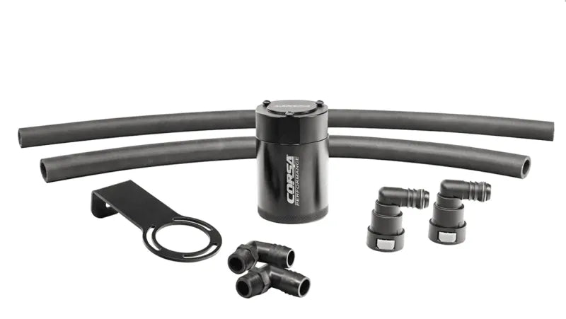 Corsa 2019-2023 Ram 1500 5.7 Aluminum Oil Catch Can w/Mounting Bracket