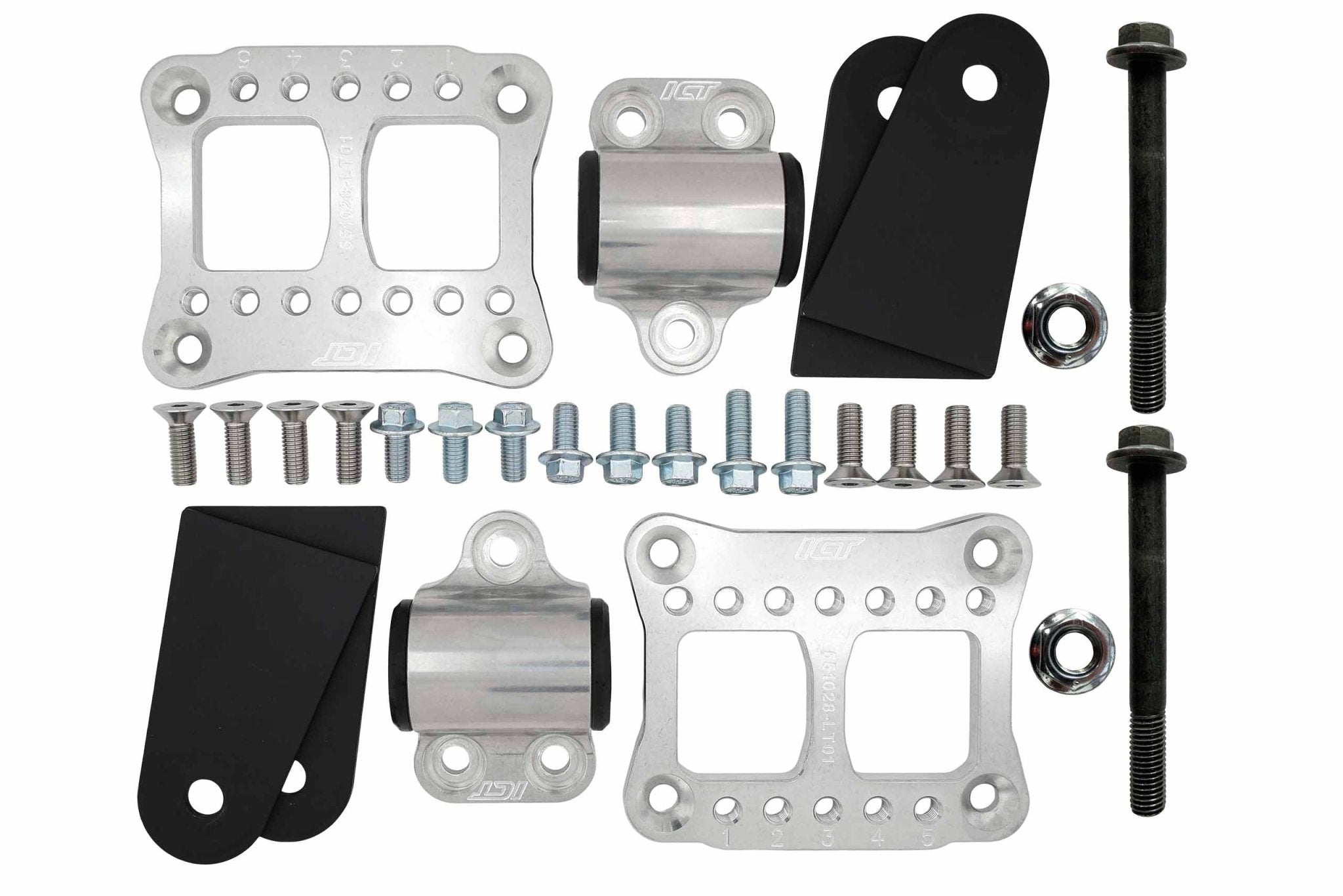 ICT Billet Billet LT Swap Universal Builders Motor Mount Kit