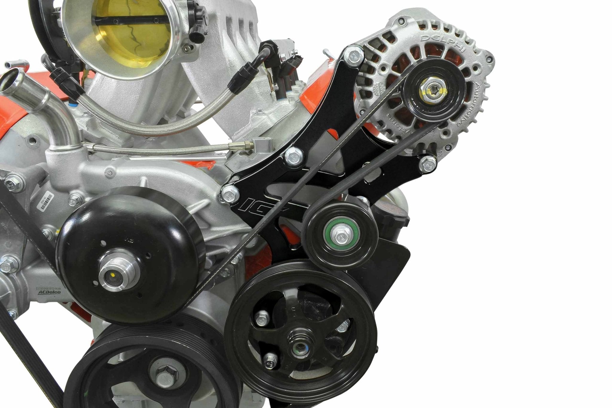 ICT Billet LS Truck OEM Location Alternator / Power Steering Bracket LQ4 LQ9 4.8L 5.3L 6.0L