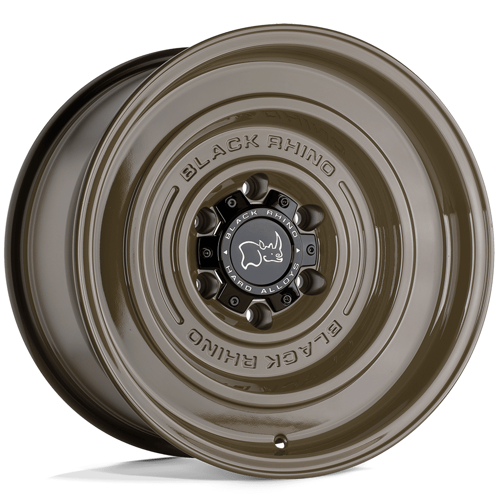 Black Rhino SOLID Gloss Alligator Green 6x139.7 Wheels - product view 4