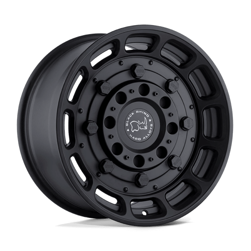 Black Rhino WARTHOG Matte Black 6x139.7 Wheels - product view 1