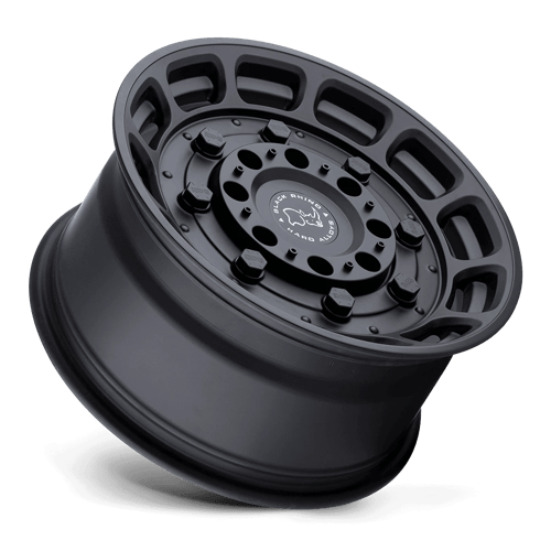 Black Rhino WARTHOG Matte Black 6x139.7 Wheels - product view 2