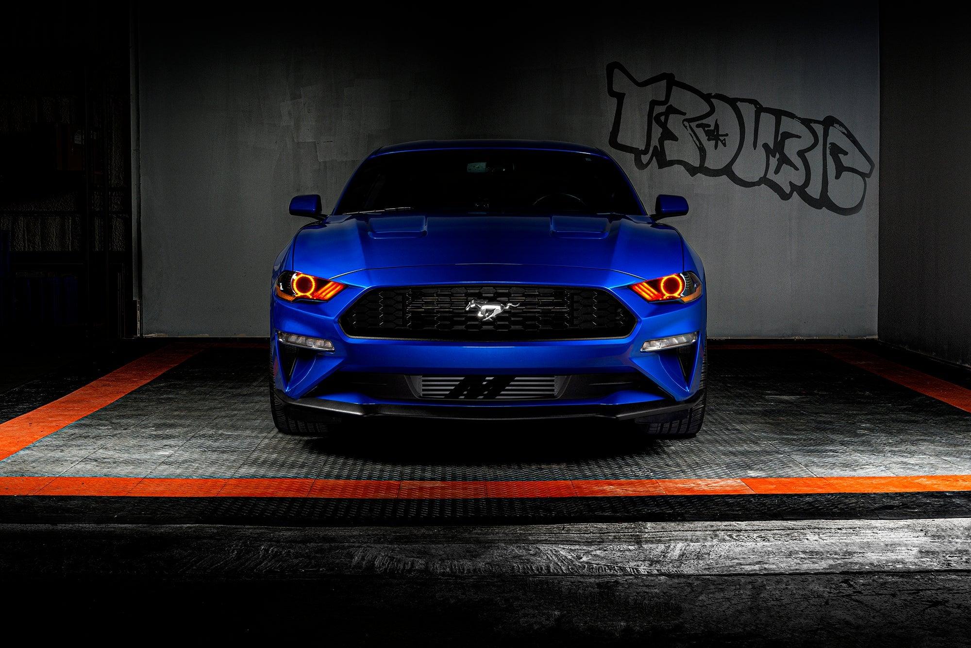 ORACLE Lighting 2015-2017 Ford Mustang V6/GT/Shelby ColorSHIFT DRL Upgrade w/Halo Kit