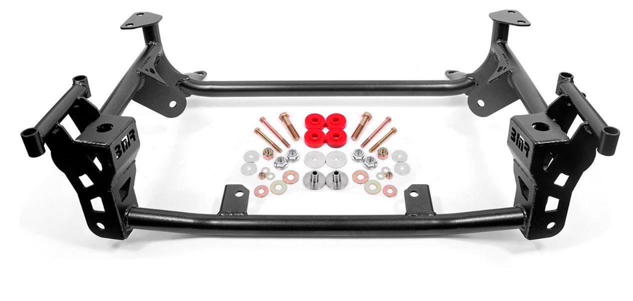BMR Lightweight K-Member; Street/Strip Version; Black Hammertone BMR-KM761H