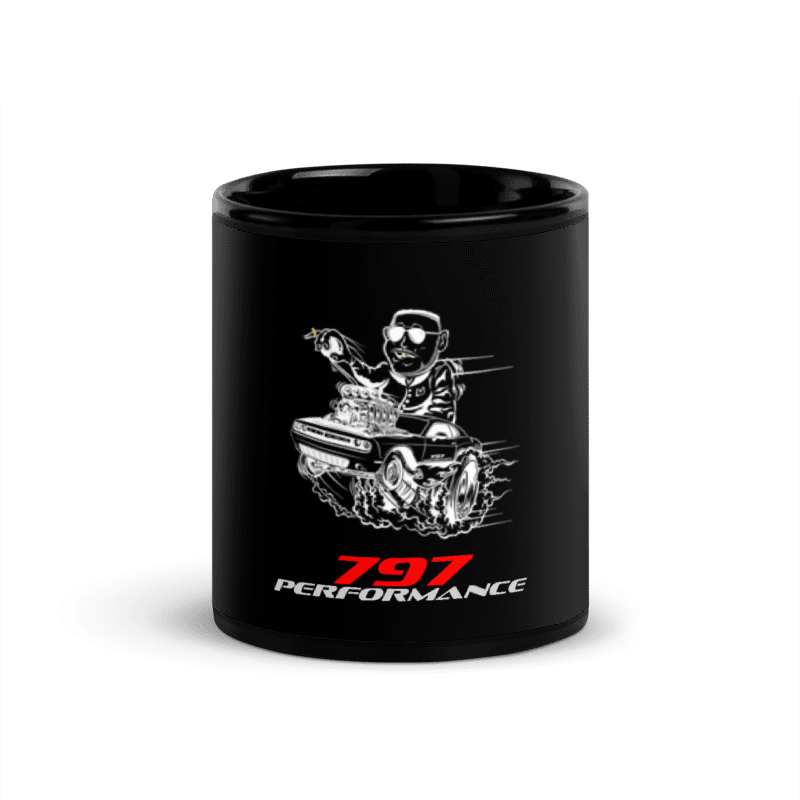 797 Performance Black Coffee Mug