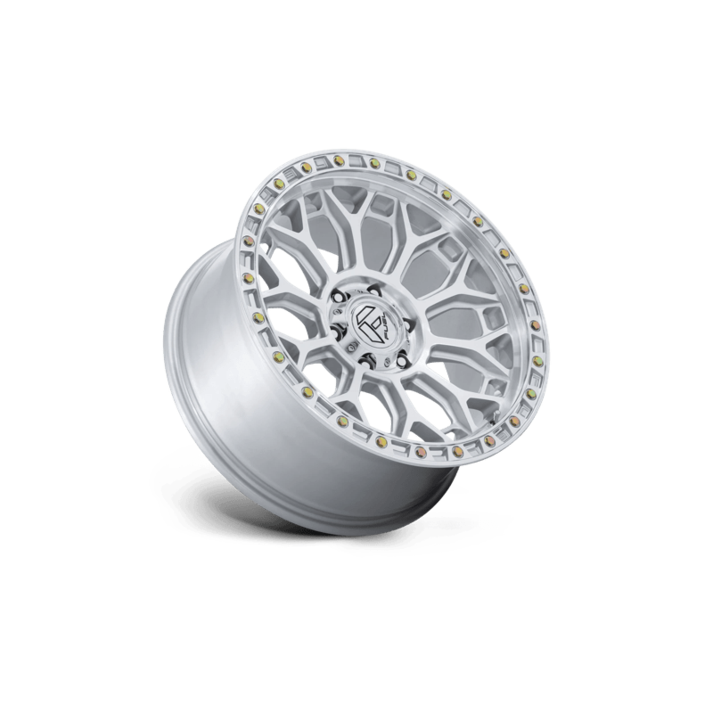 Fuel Talon Silver Machined Wheel
