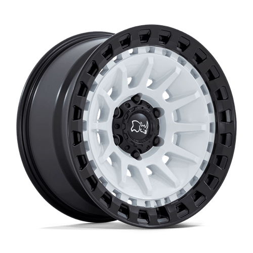 Black Rhino Barrage Wheel White W/ Matte Black