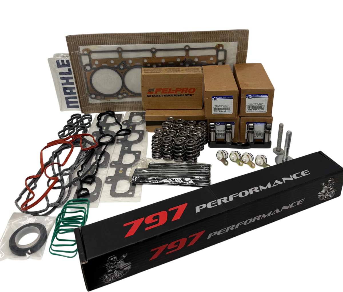 797 Performance 2011-2023 6.4 NA Hemi Complete  Camshaft  Kit With MDS Delete & Gaskets (Charger/Challenger/300 & Grand Cherokee / Durango)