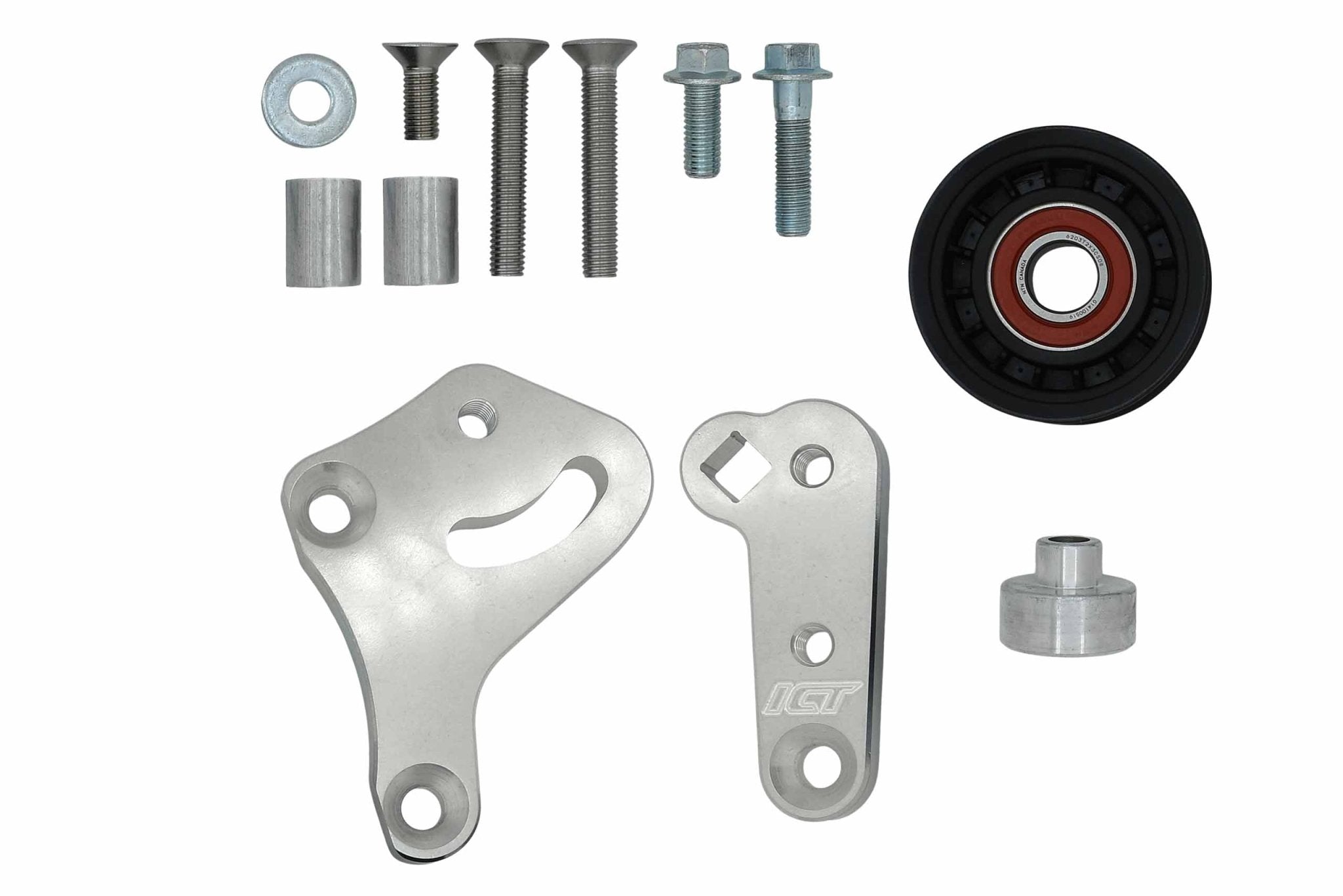 ICT Billet Corvette CTS-V Billet Aluminum Manual Belt Tensioner G8 CTSV Z06 LS7 LS1 LS2 LS3