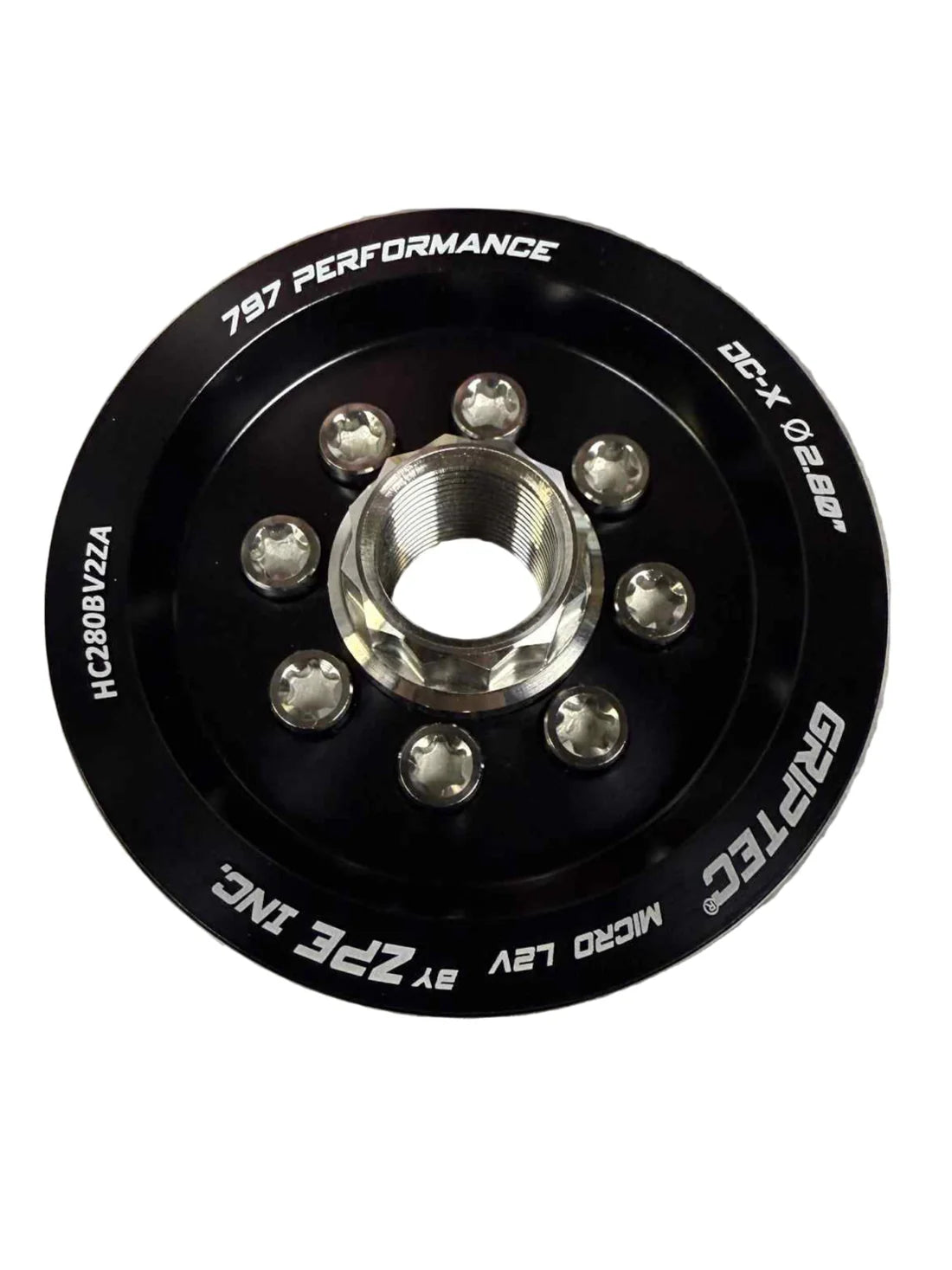 ZPE TRX  Pulley 10 Rib Kit with HUB W/GripTec® V2