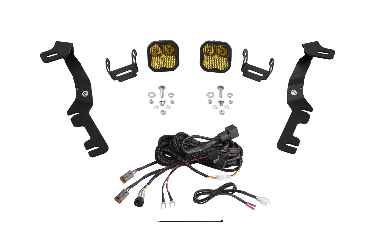 Diode Dynamics Stage Series Backlit Ditch Light Kit for 2019-2026 Ram 1500, RHO & TRX