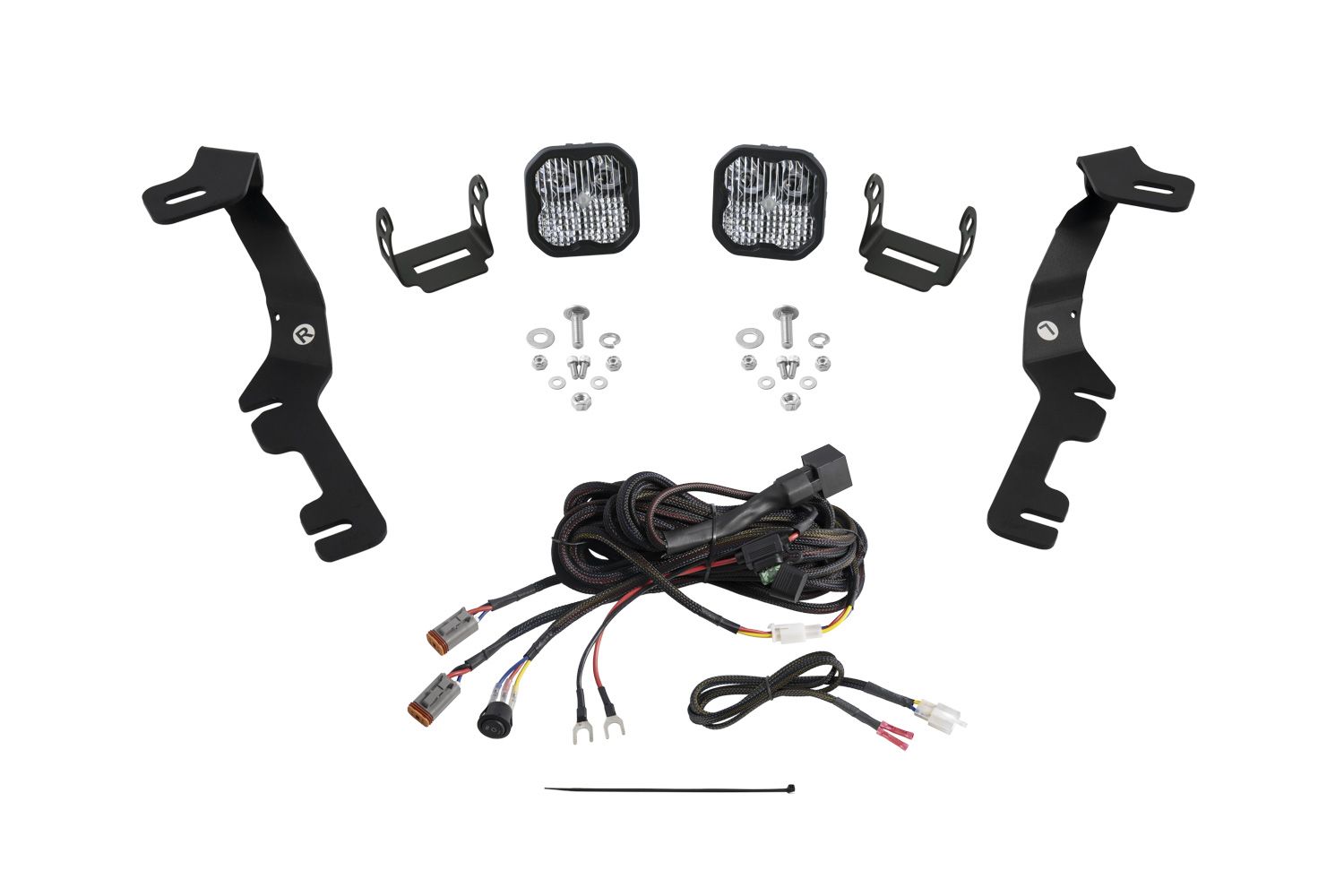 Diode Dynamics Stage Series Backlit Ditch Light Kit for 2019-2026 Ram 1500, RHO & TRX