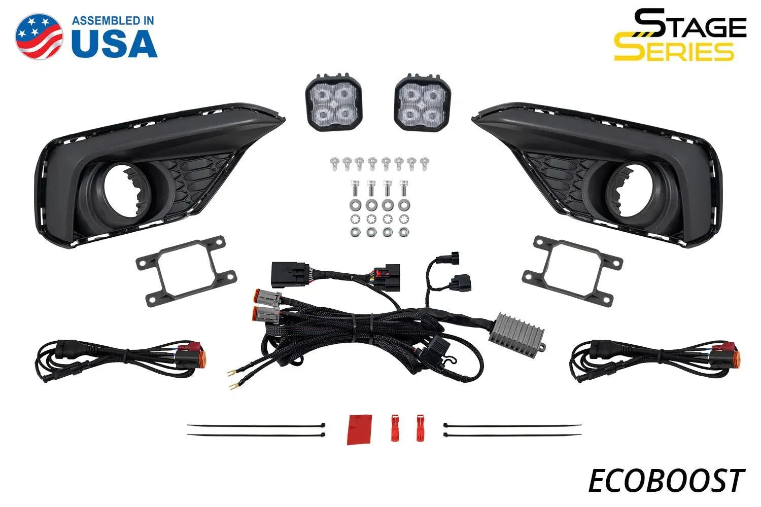 Diode Dynamics SS3 Add-On Fog Lamp Kit for 2024-2025 Ford Mustang