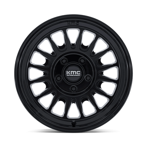 KMC FFT Gloss Black Wheel