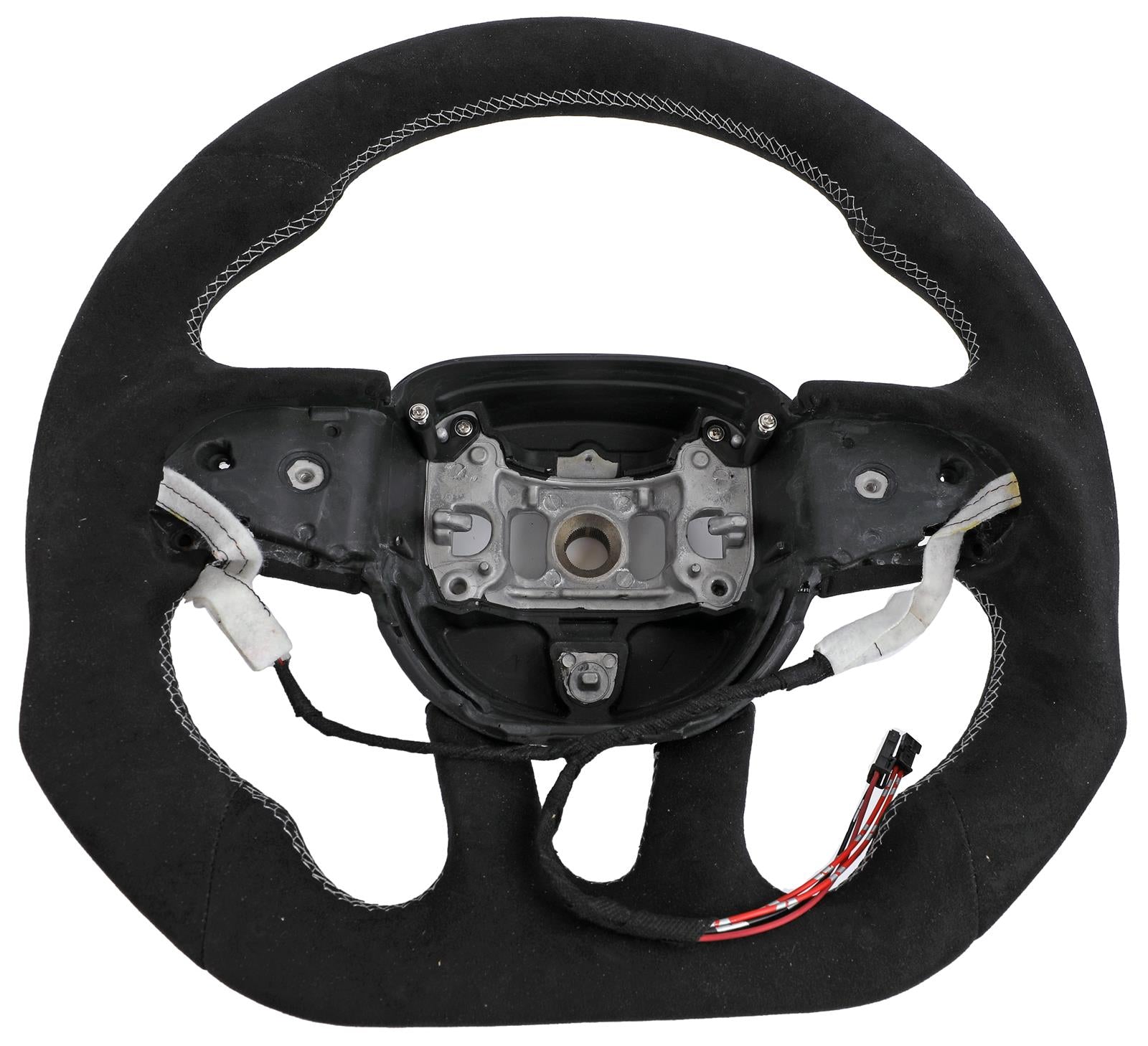 Drake 3 Spoke Flat Bottom Steering Wheel 2015-2023 Dodge Charger / Challenger