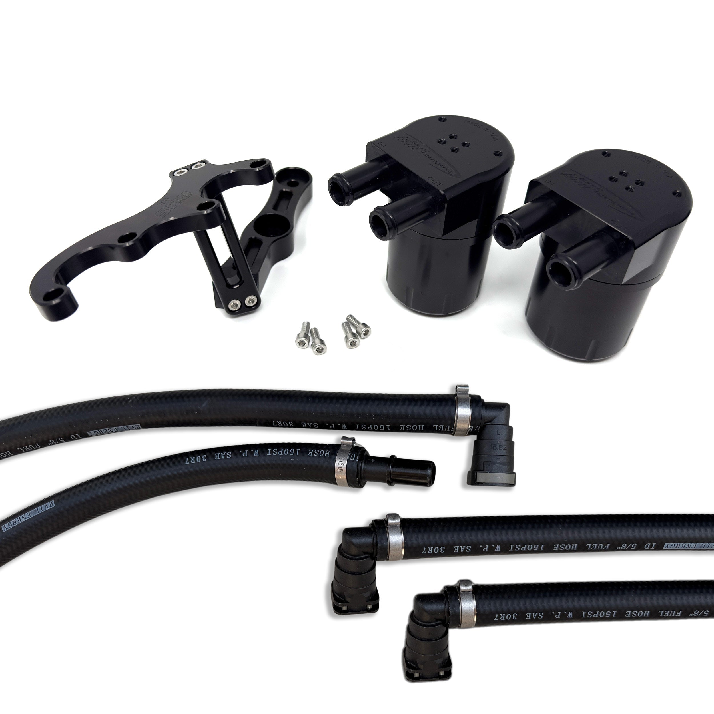 BMS 2026+ Dodge Charger Scat Pack Dual Oil Catch Can System (PCV & CCV)