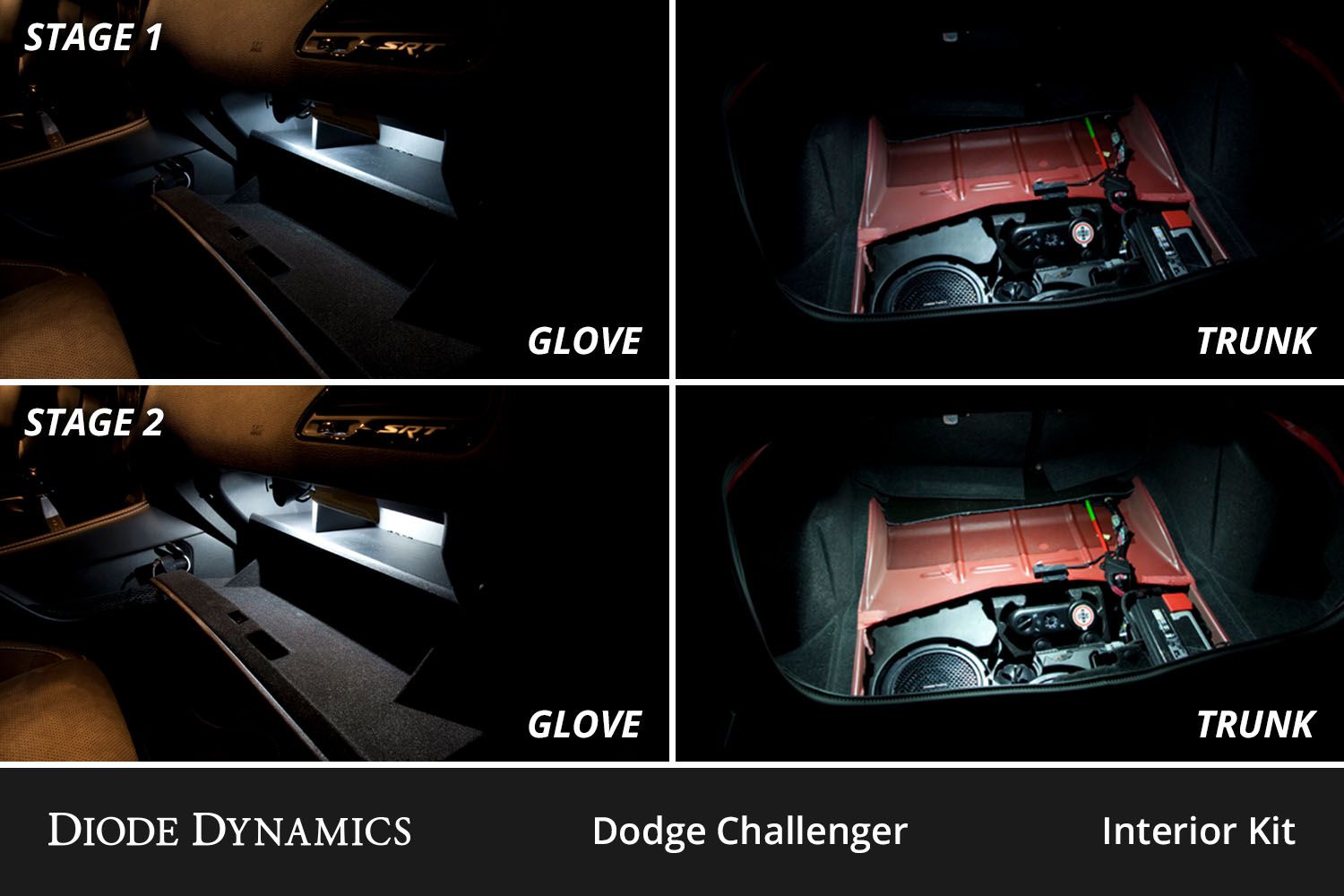 Diode Dynamics Interior LED Conversion Kit for 2009-2014 Dodge Challenger