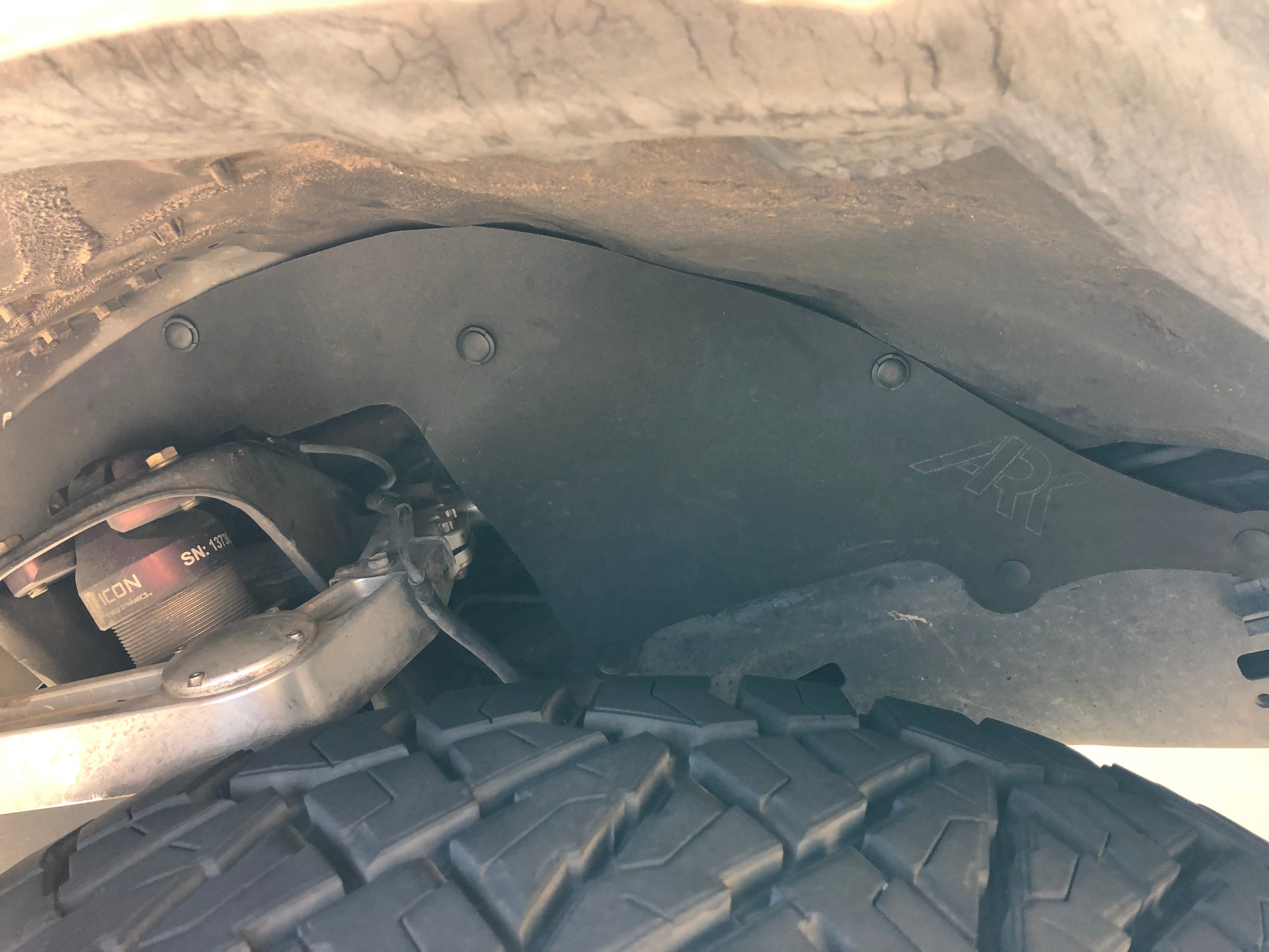 2003-2009 Toyota 4Runner Splash Guards