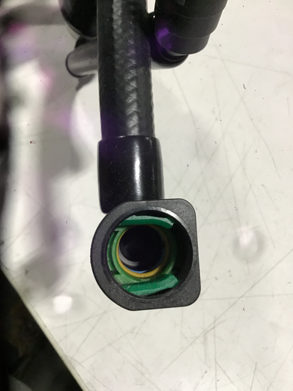 SCRATCH & DENT J&L 15-25 Dodge Hellcat/Demon 6.2L Hemi Passenger Side Oil Separator 3.0 - Black Anodized