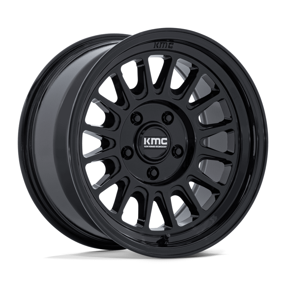 KMC FFT Gloss Black Wheel