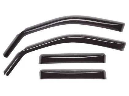 WeatherTech 19-25 RAM 1500 / TRX / RHO  Crew Cab Front and Rear Side Window Deflectors - Dark Smoke New Design