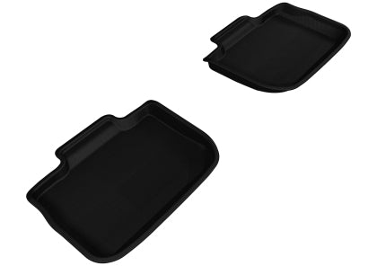 3D MAXpider 2011-2023 Dodge/Chrysler Charger/300/300C Kagu 2nd Row Floormats - Black