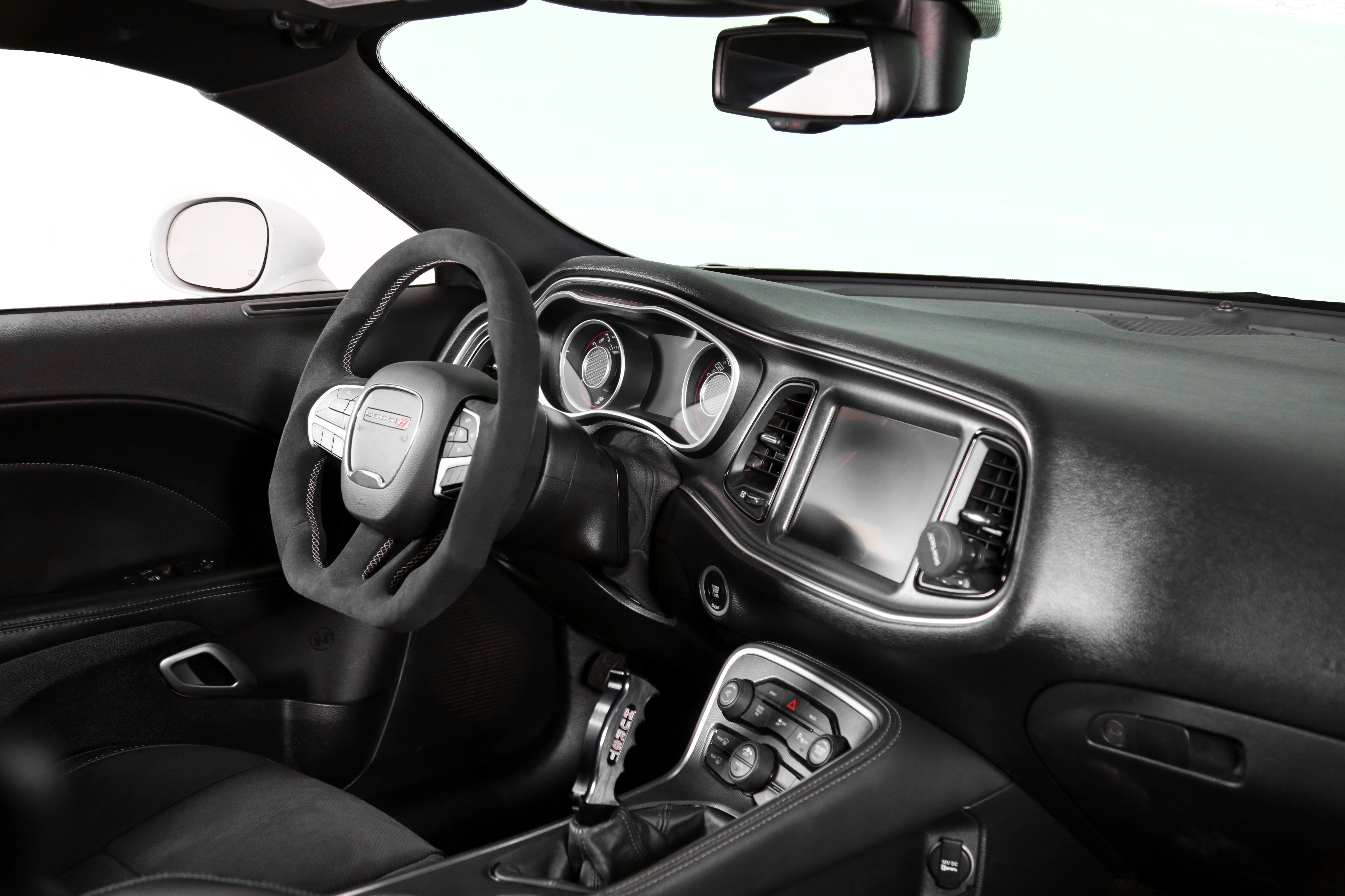 Drake Muscle Cars Steering Wheel - Alcantara Wrapped 2015-2023 Dodge Charger / Challenger