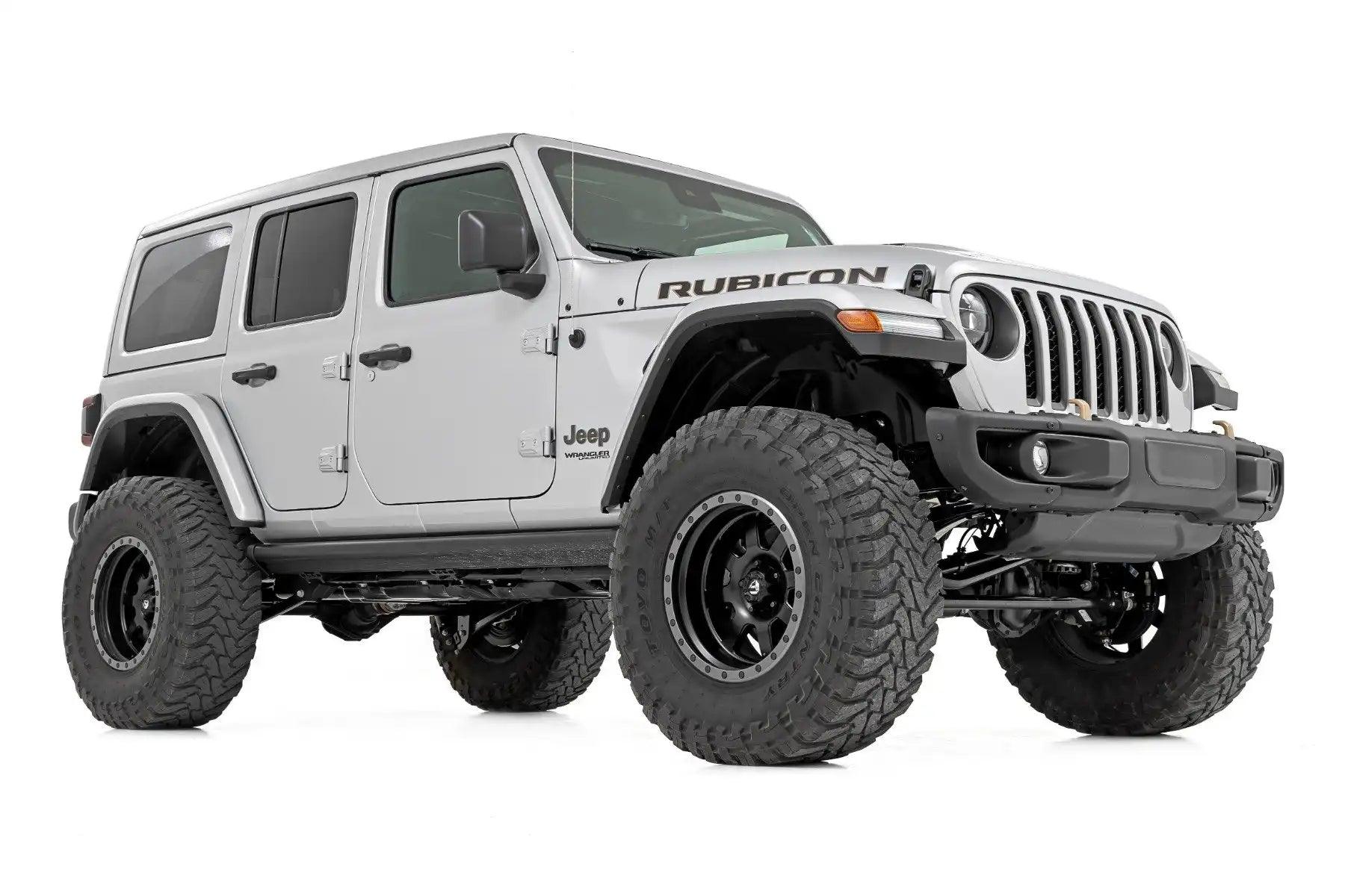 Rough Country 3.5 Inch Lift Kit C/A Drop | 4-Door | 392 | Jeep Wrangler Unlimited (18-23)