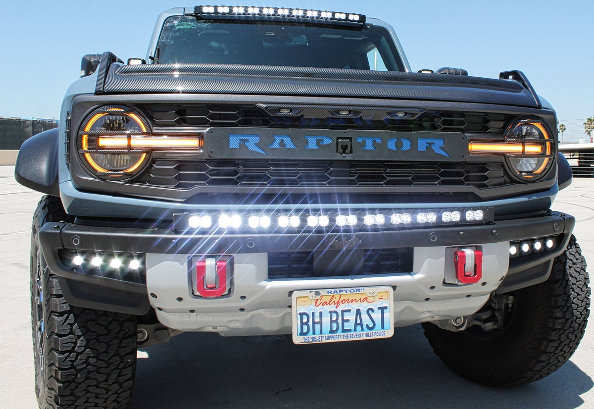 2021+ Ford Bronco Modular Bumper 40in Light Bar - PRO