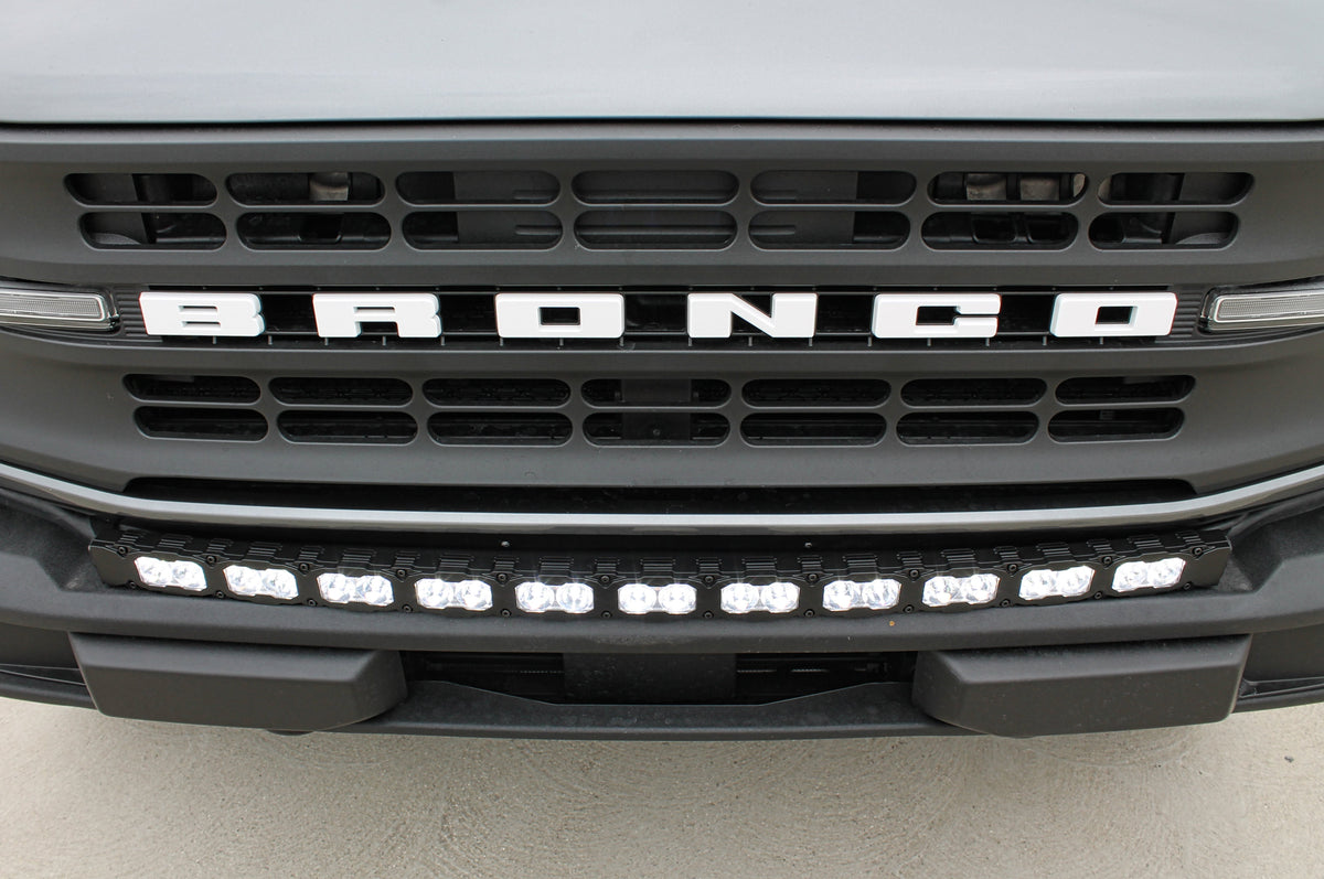 2021+ Ford Bronco Standard Bumper 40in Light Bar PRO