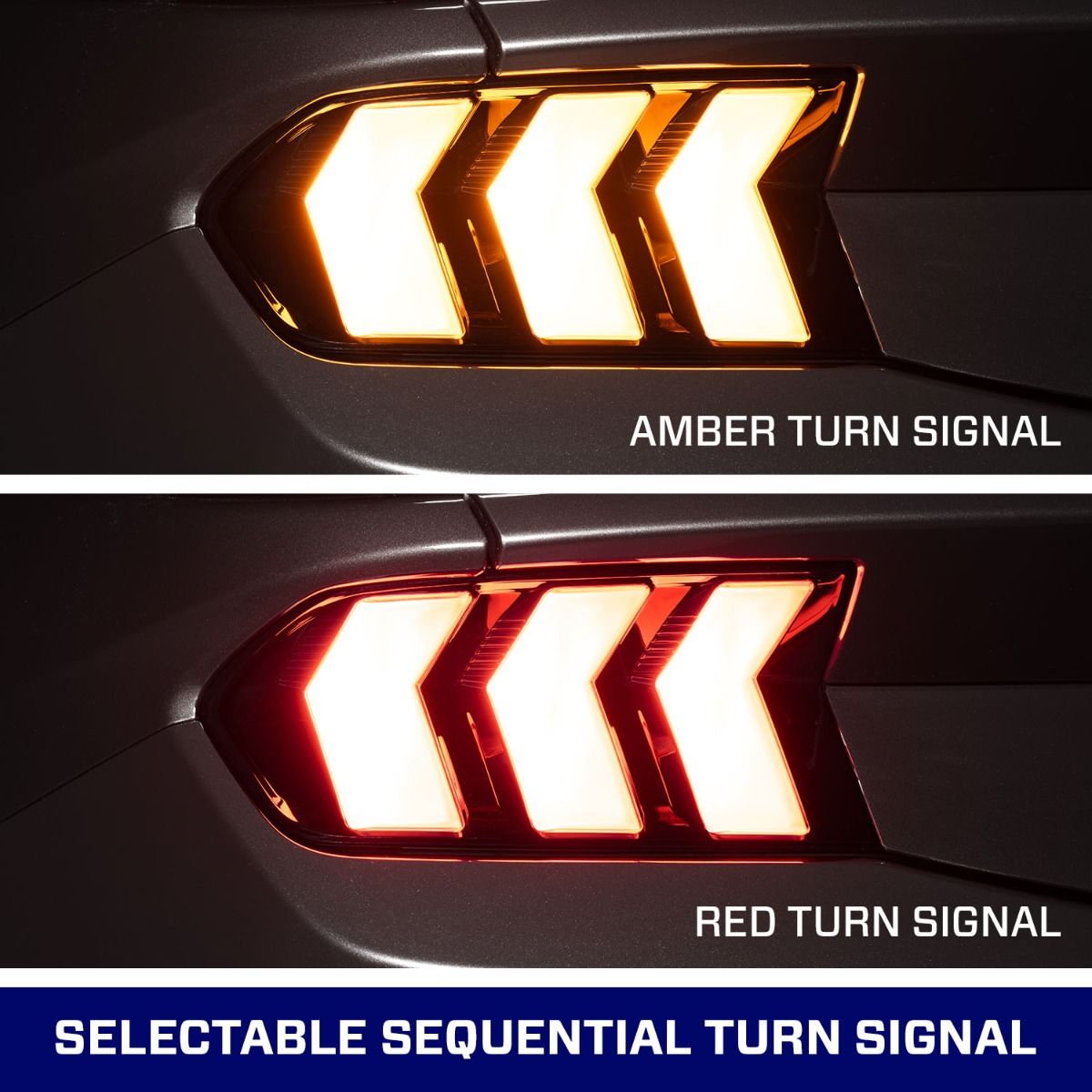 Form Lighting 2024-2025 Ford Mustang Sequential LED Tail Lights (pair)