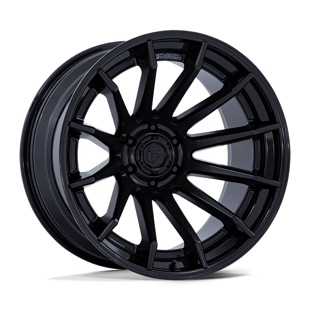 Fuel Burn Wheel MATTE BLACK W/ GLOSS BLACK LIP