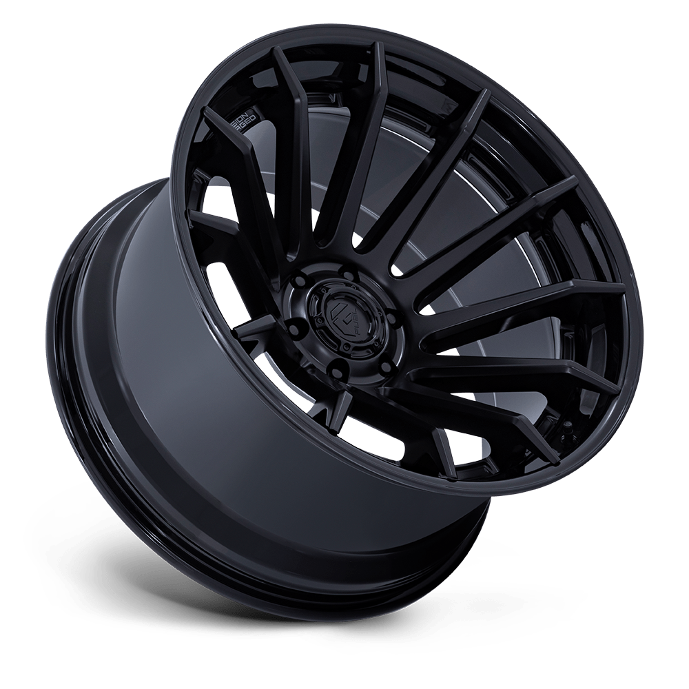 Fuel Burn Wheel MATTE BLACK W/ GLOSS BLACK LIP