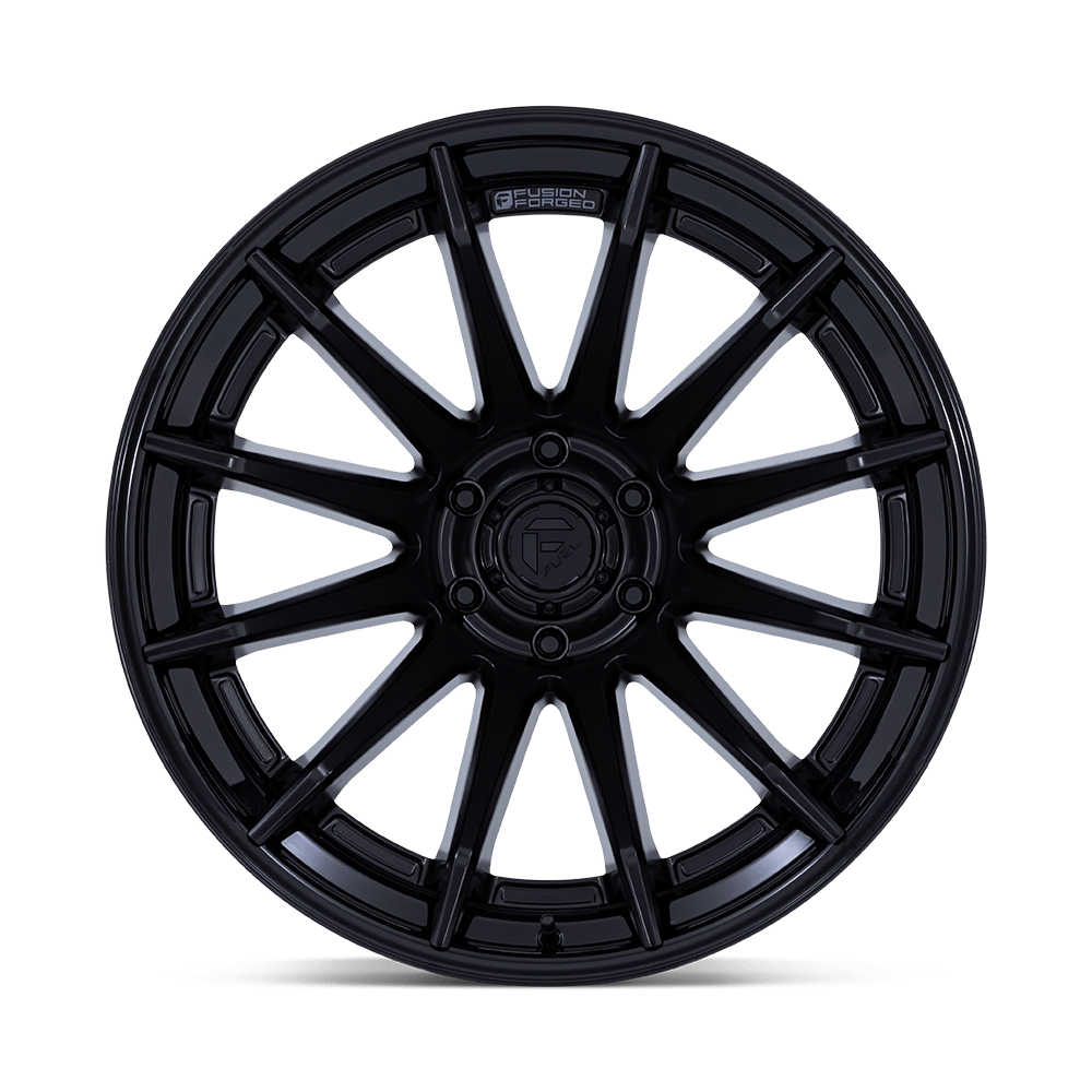 Fuel Burn Wheel MATTE BLACK W/ GLOSS BLACK LIP