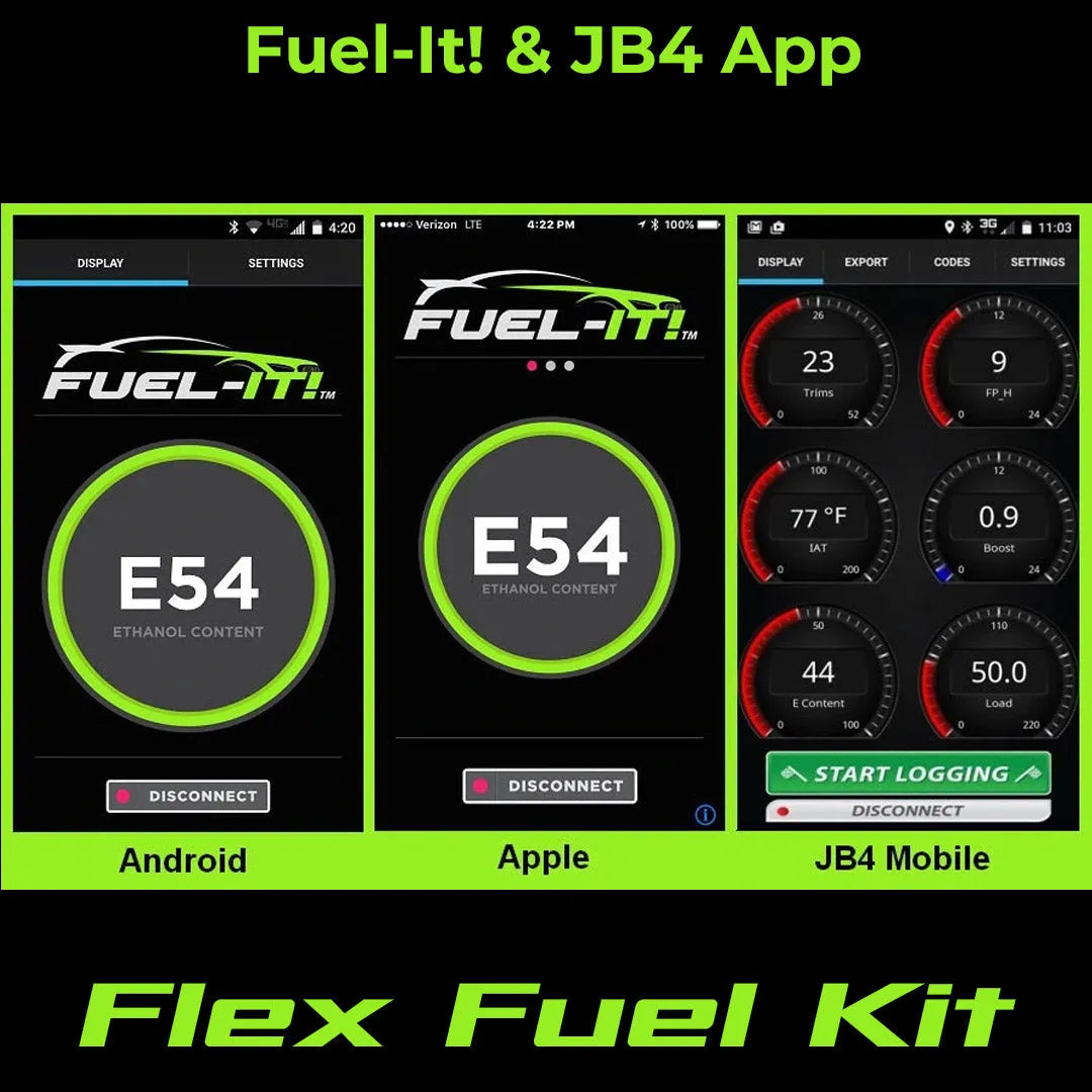 FuelIT Ford Mustang 5.0 Bluetooth Flex Fuel Kits for the 2015-2023