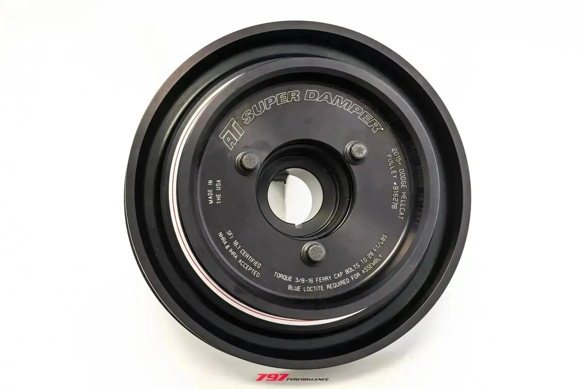 Hellcat Durango/Track Hawk 6.2L ATI Damper W/ Pin Kit & Upgraded Crank