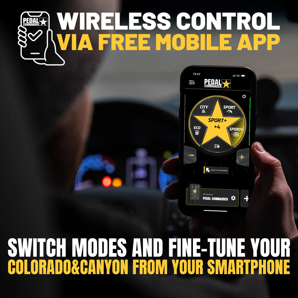 Pedal Commander for GMC Canyon
