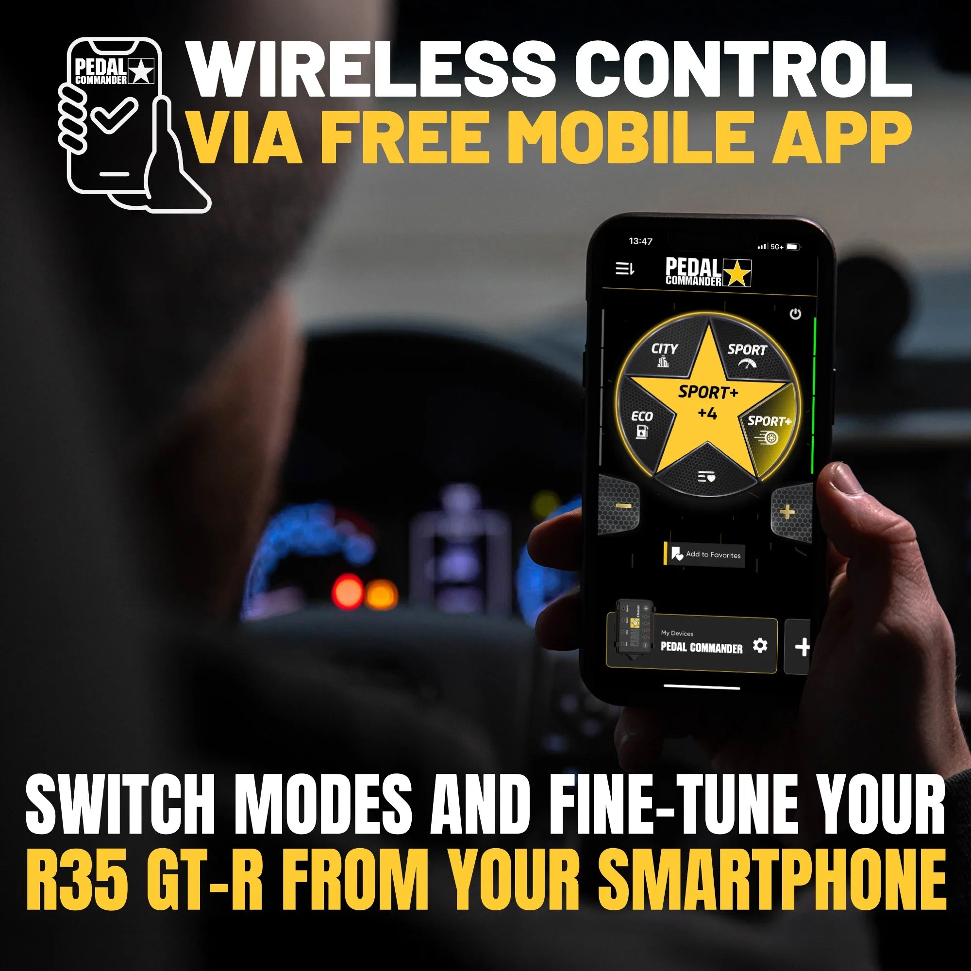 Pedal Commander for Nissan GTR
