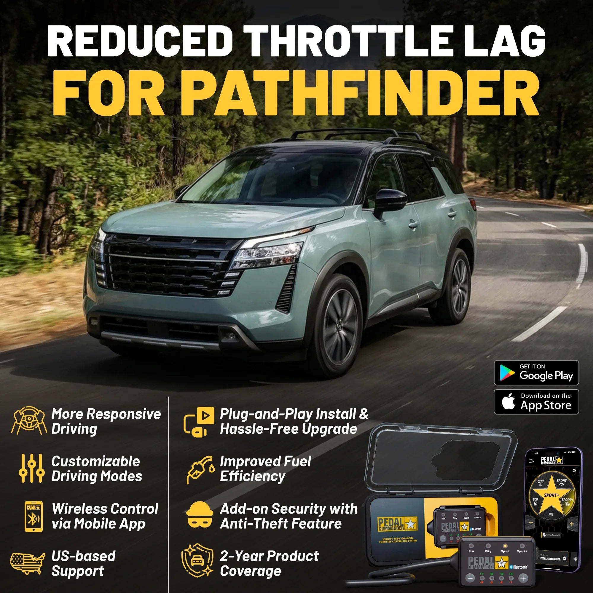 Pedal Commander for Nissan Pathfinder