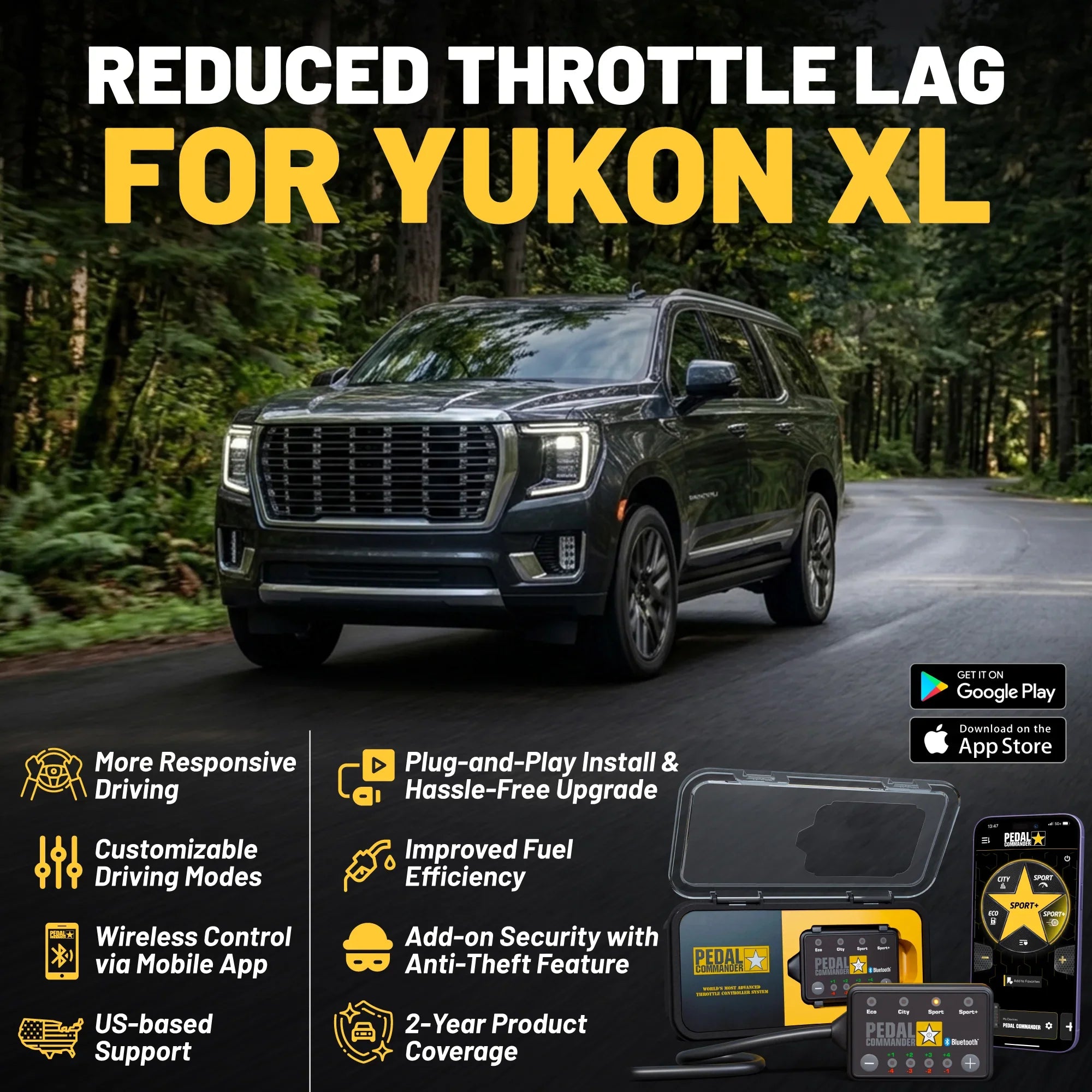 Pedal Commander for GMC Yukon XL