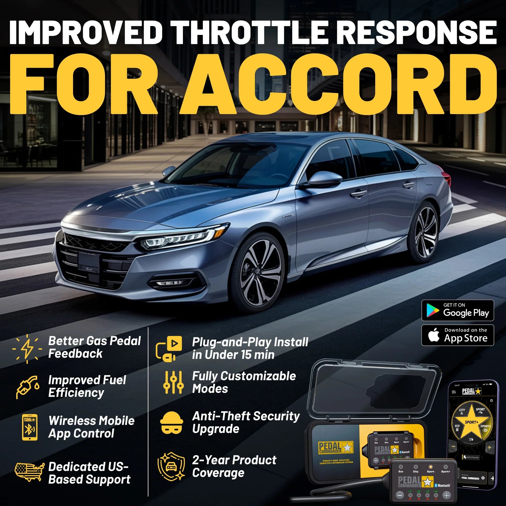 Pedal Commander for Honda Accord