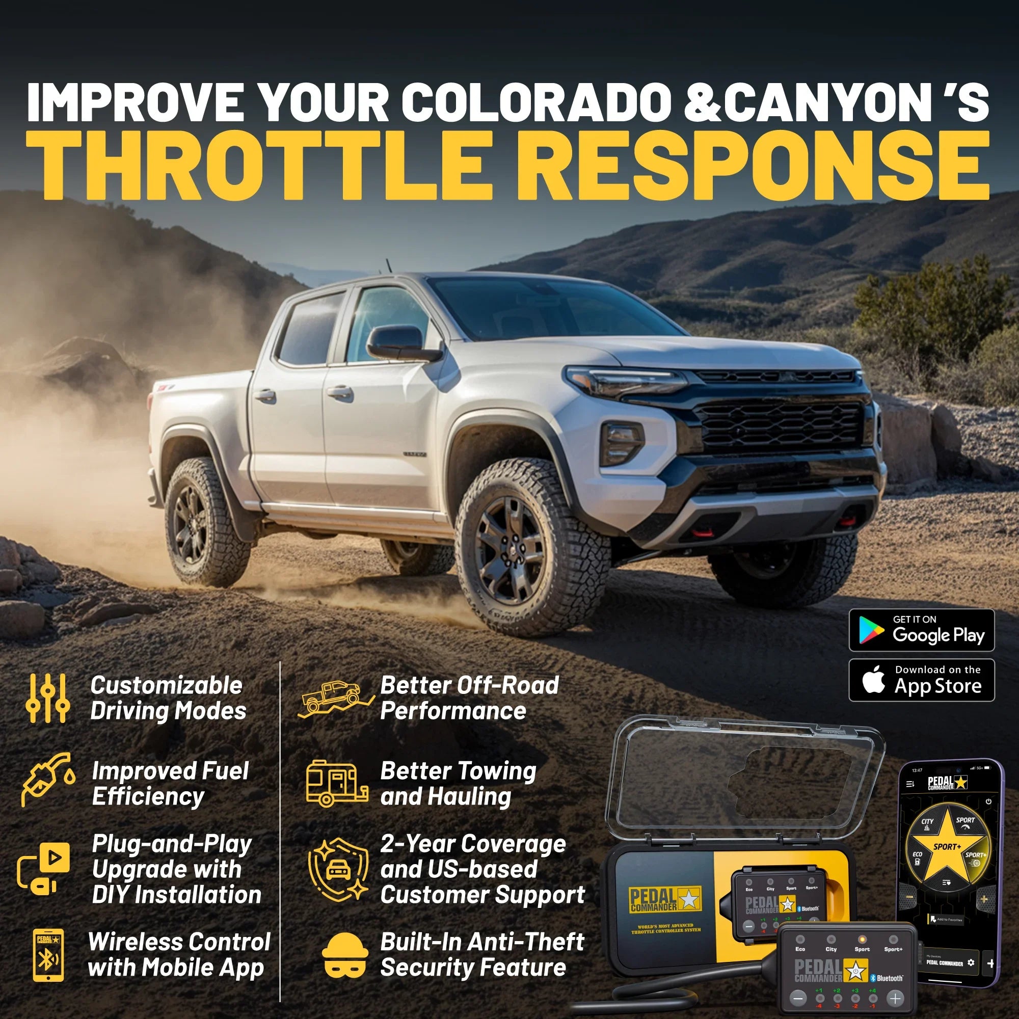 Pedal Commander for Chevrolet Colorado