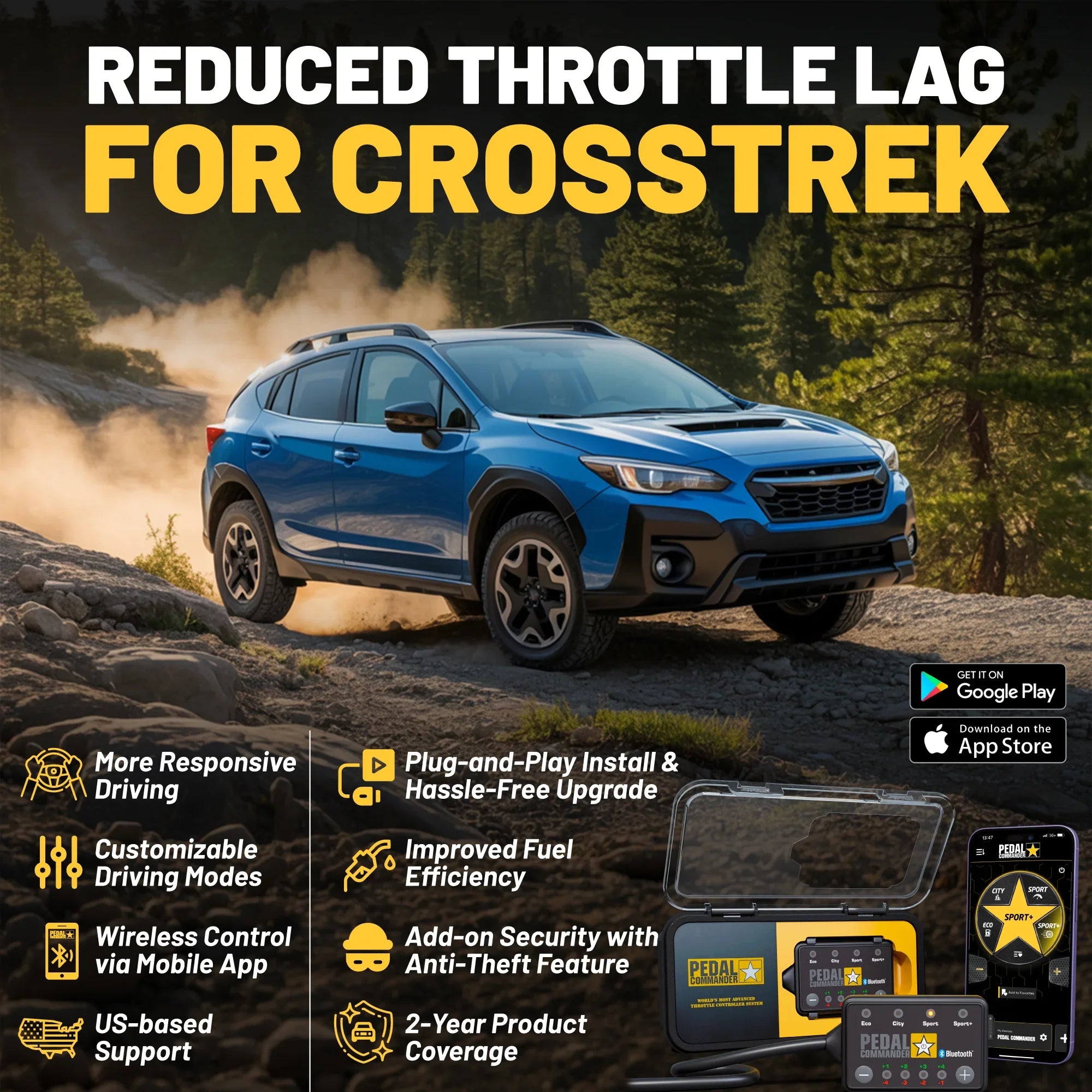 Pedal Commander for Subaru Crosstrek