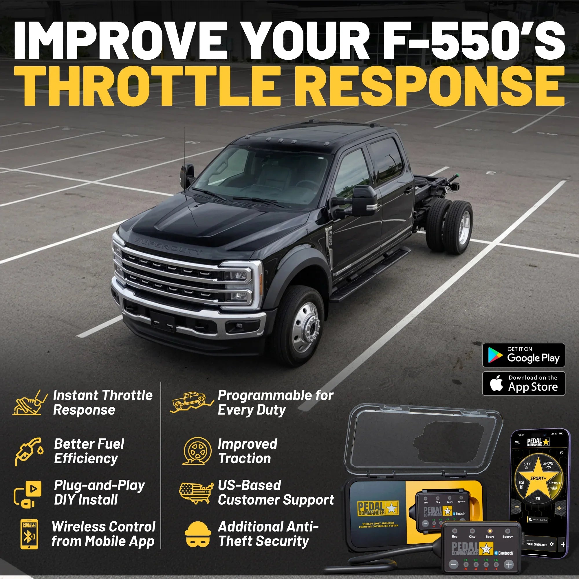 Pedal Commander for Ford F550