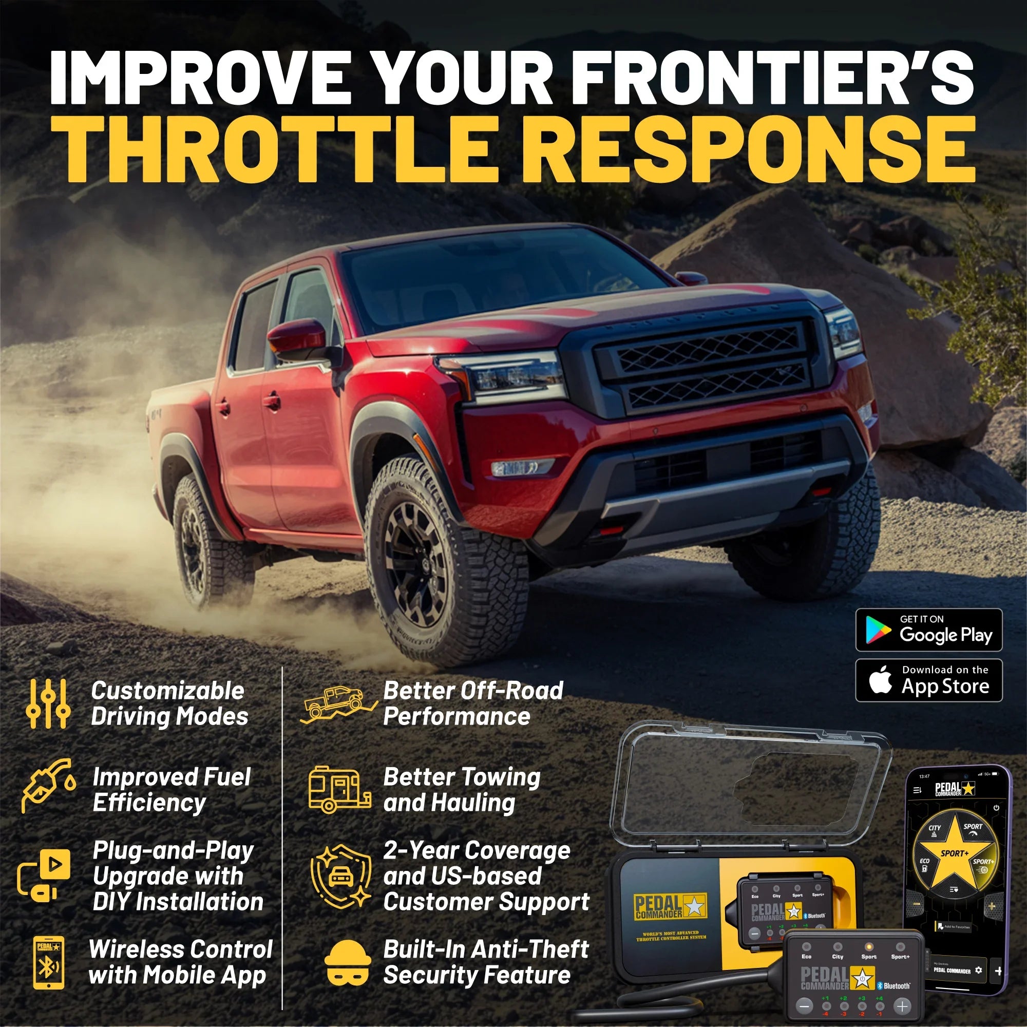 Pedal Commander for Nissan Frontier