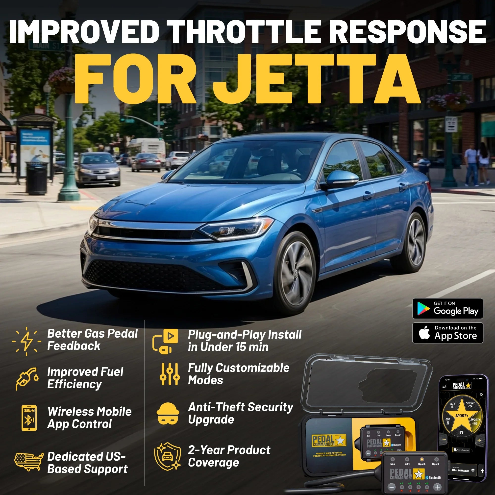 Pedal Commander for Volkswagen Jetta