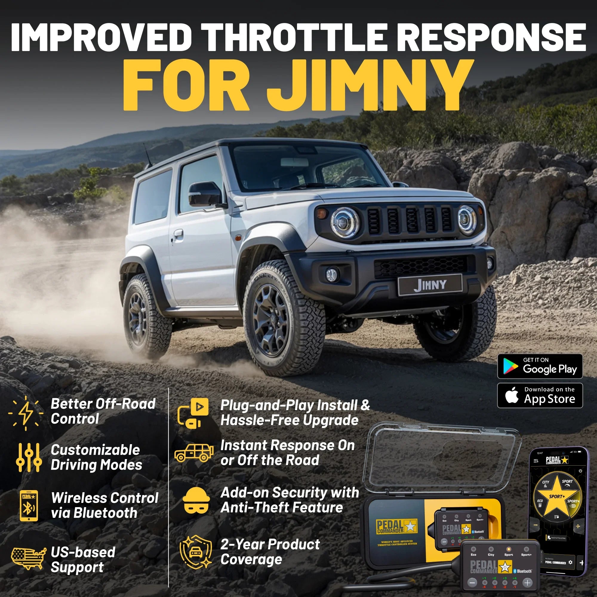 Pedal Commander for Suzuki Jimny