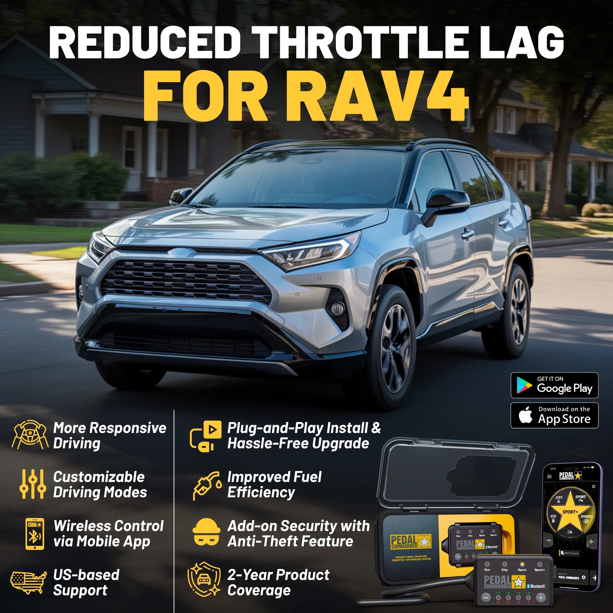 Pedal Commander for Toyota RAV4