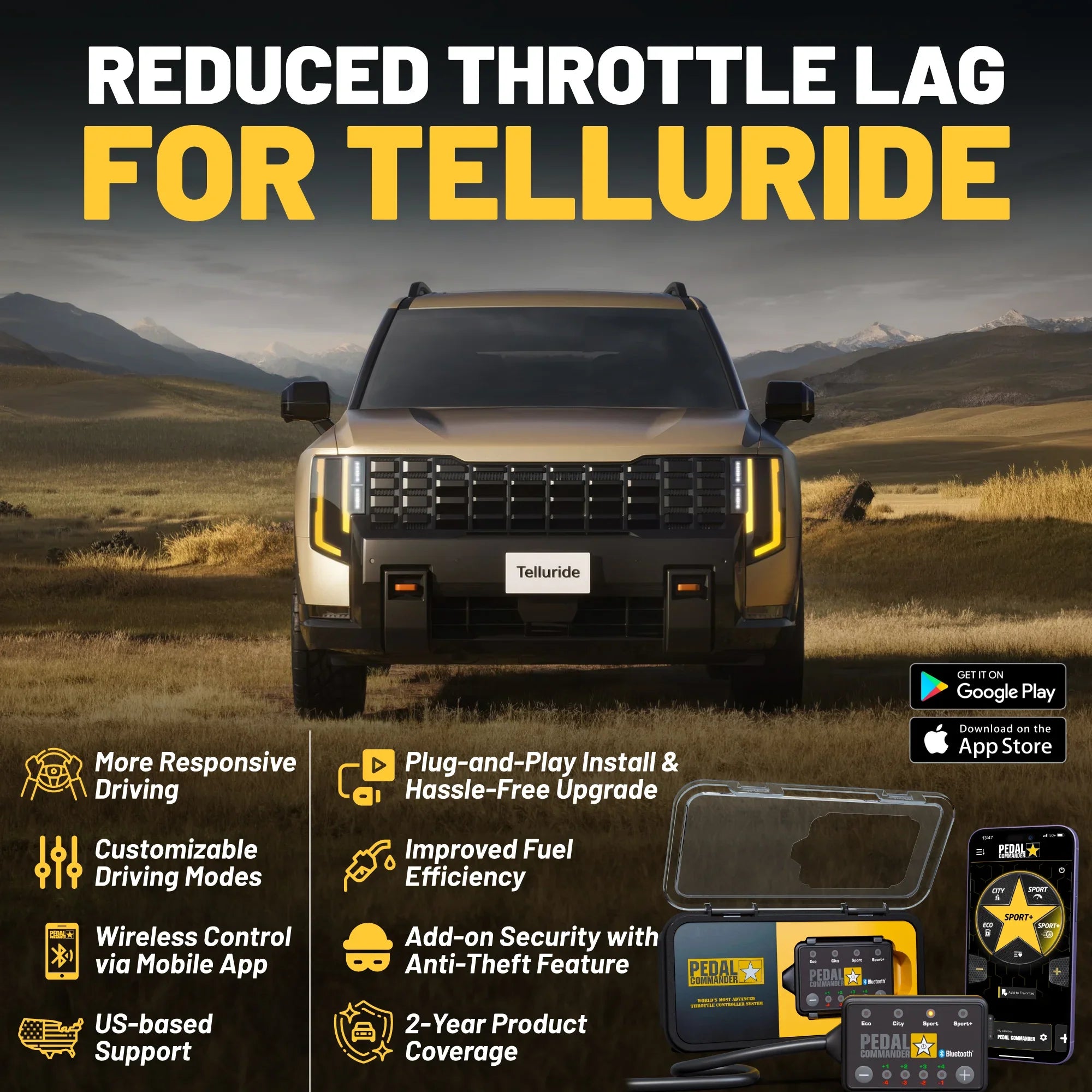 Pedal Commander for Kia Telluride