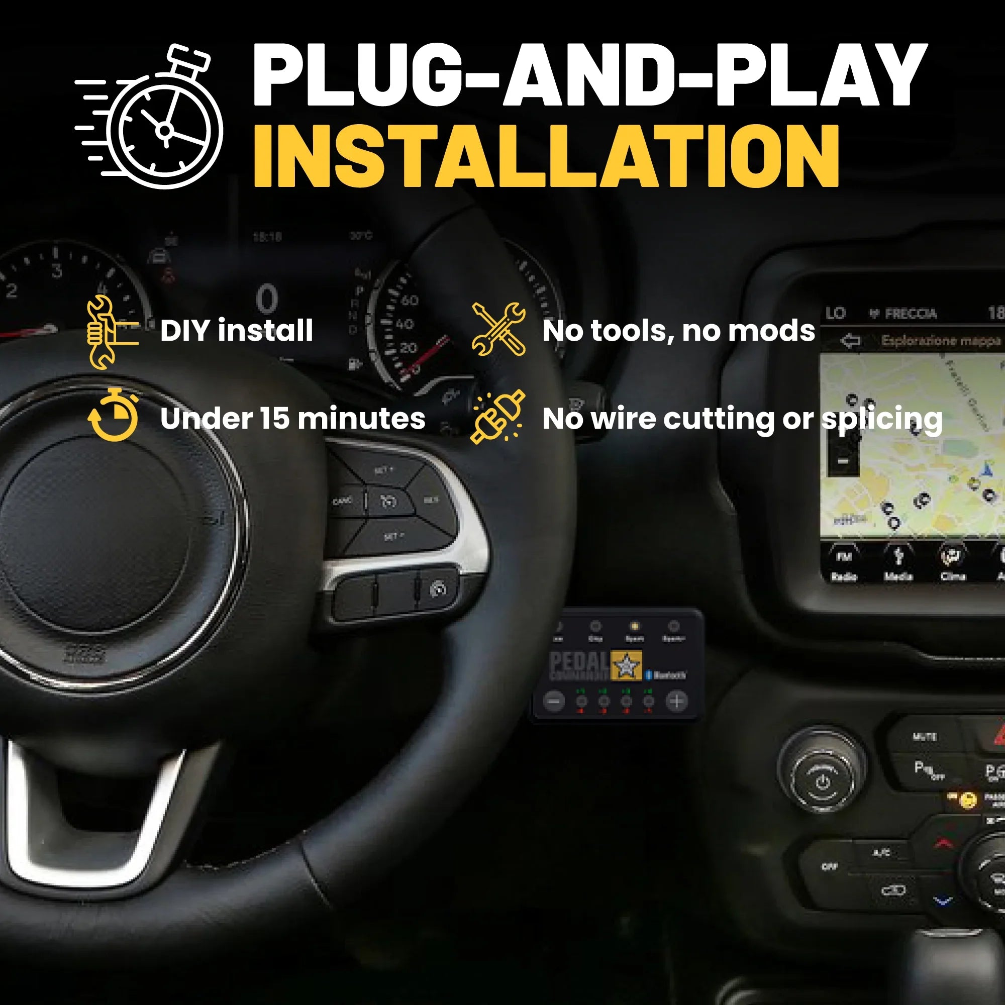 Pedal Commander for Jeep Renegade